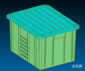 周转箱3d模型设计图图纸合集的封面图