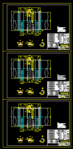 管道补偿器伸缩节图纸合集的封面图
