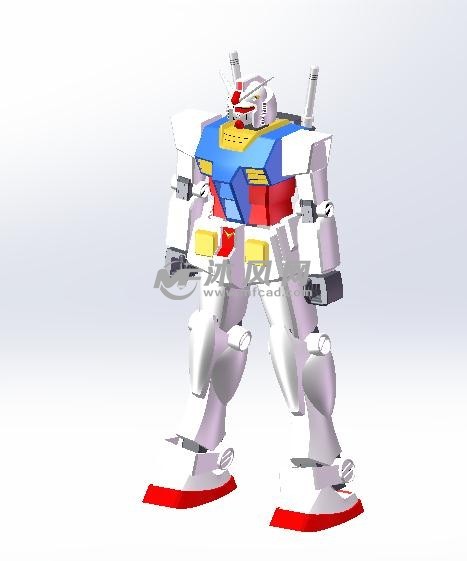 高达机器人款式模型图