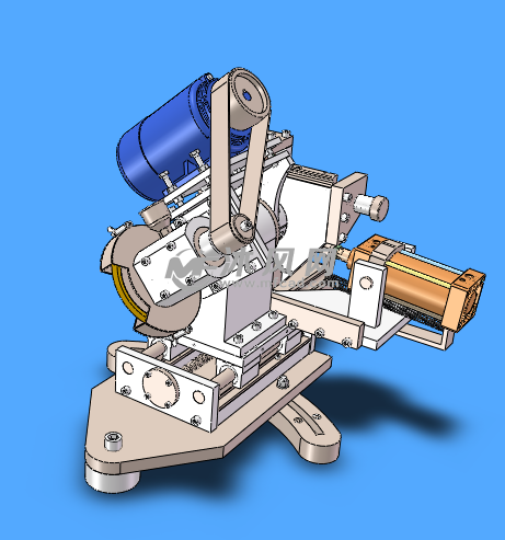 切割机构三维图
