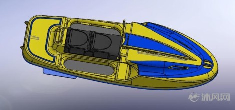 摩托艇制作图纸模型