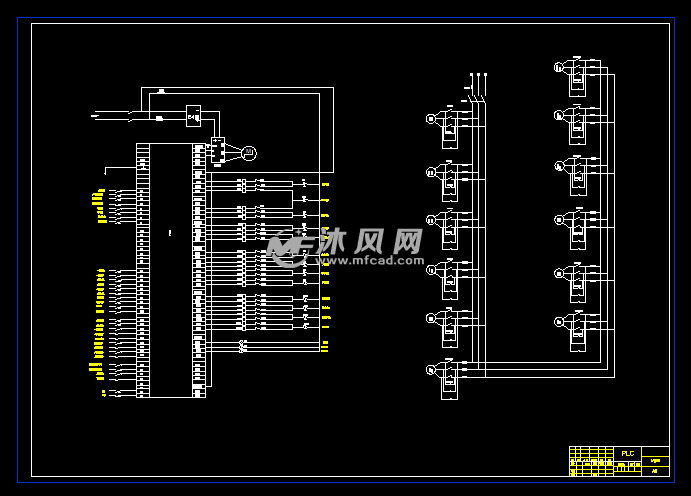 基於plc立體車庫控制系統 - 交通運輸圖紙 - 沐風網