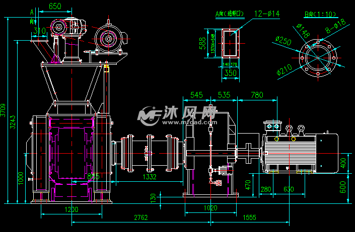 φ1000x500高压压球机