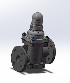 回油阀三维模型图图纸合集的封面图