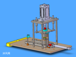 接触片固定压紧机构