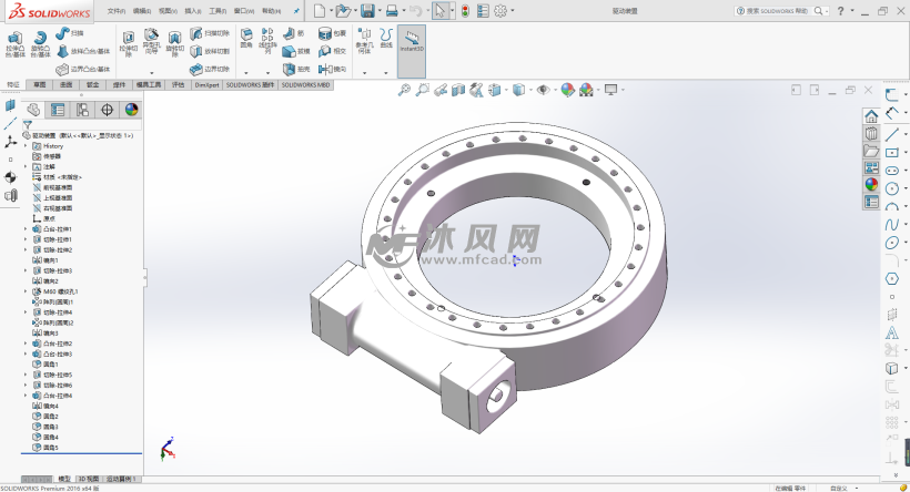 望远镜旋转底座