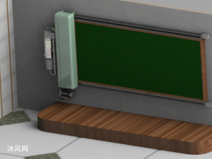 移动式黑板模型图