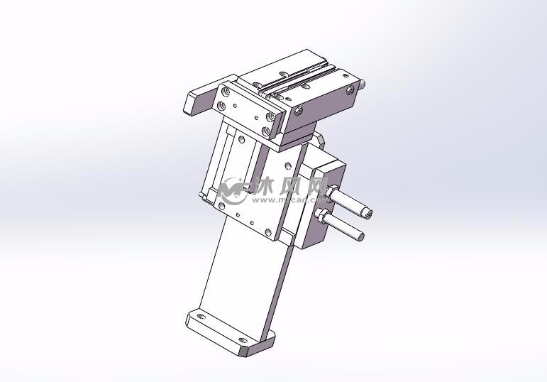 电池挡料机构设计模型