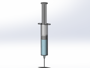 医疗注射器设计模型