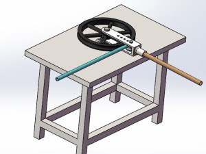 简易弯管器设计模型