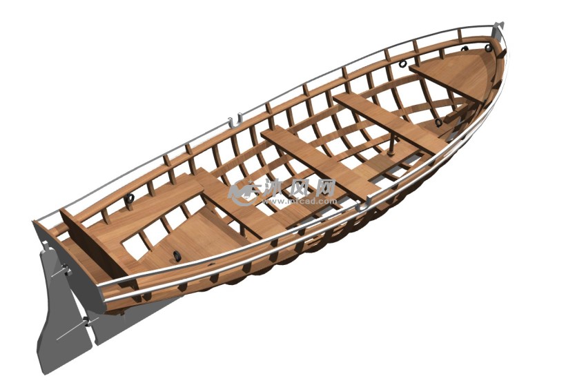 木船设计模型 - 海洋船舶图纸 - 沐风网