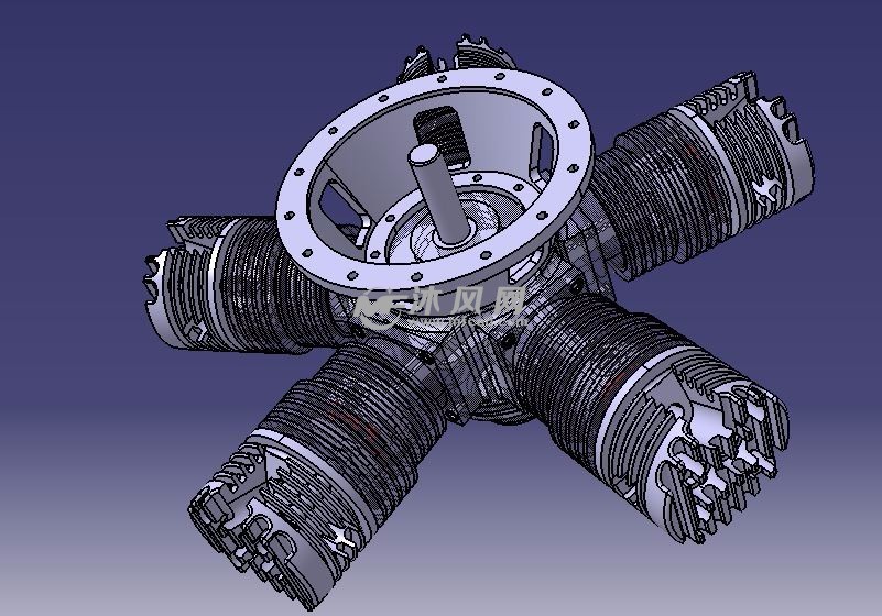 一款五缸星形發動機