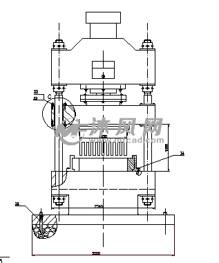 金属粉末成型机四柱式液压机