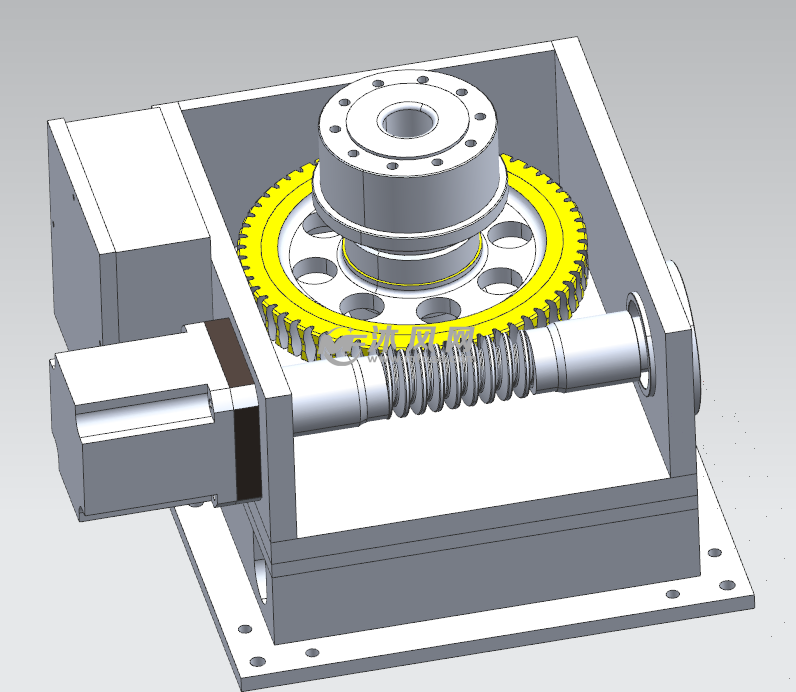 零部件模型 传动件 蜗轮/蜗杆机构