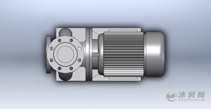 kqw系列卧式离心泵俯视图