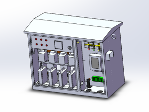 计量配电箱设计模型