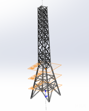 solidedge铁塔图纸下载_solidedge免费图纸,设计模型大全 - 沐风网