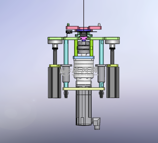 伺服旋转分度机构