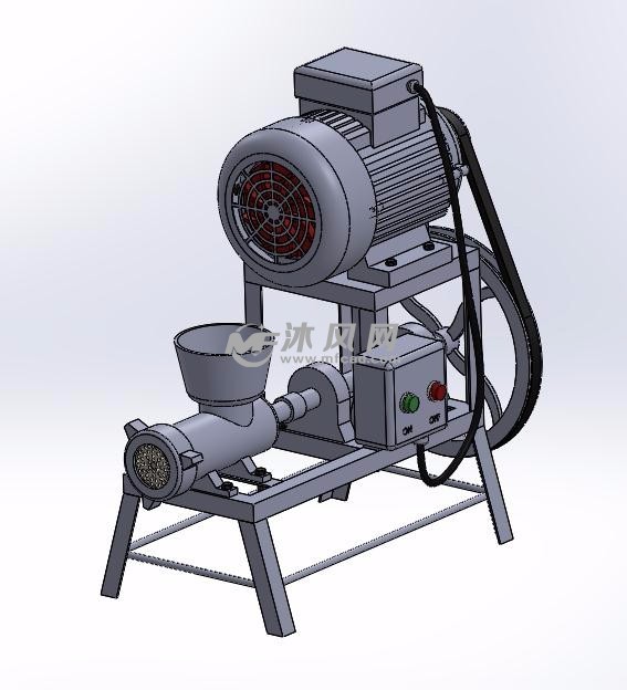 自動絞肉機模型