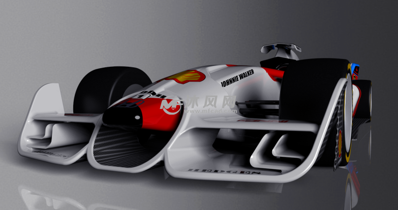 概念一级方程式赛车 - 专用车图纸 - 沐风网