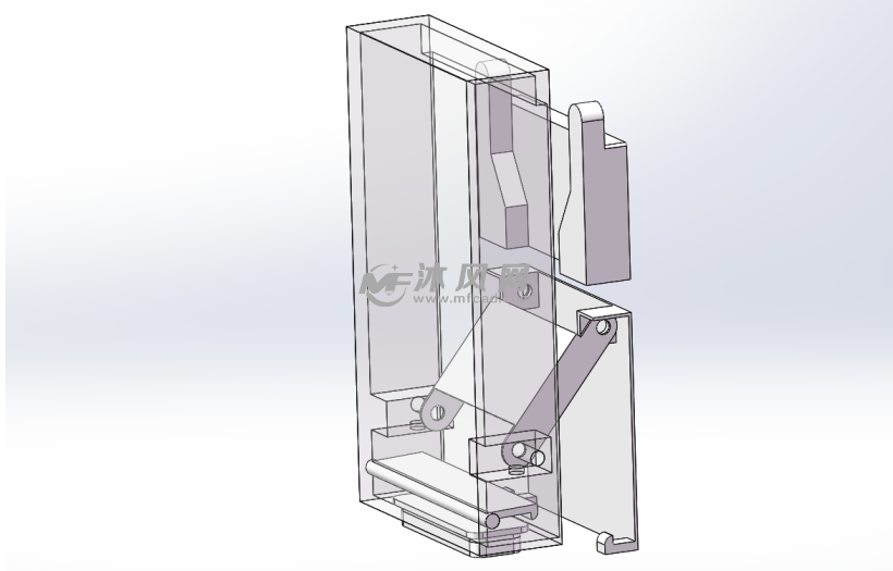 锁扣机构示意图