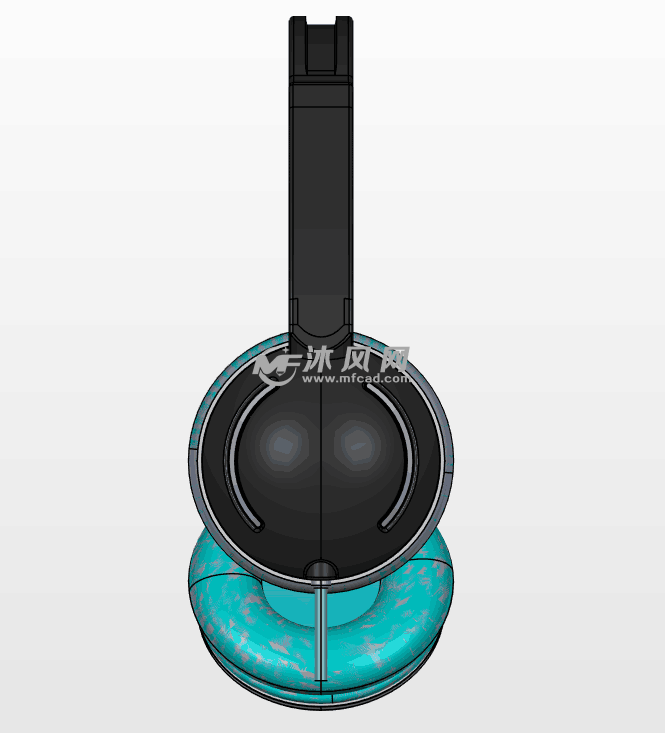 头戴式耳机三维