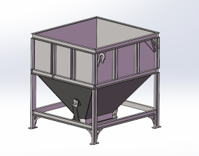 混凝土料斗设计模型图纸合集的封面图