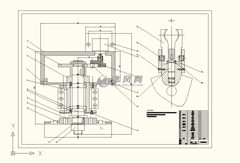 加工中心刀库机械结构设计