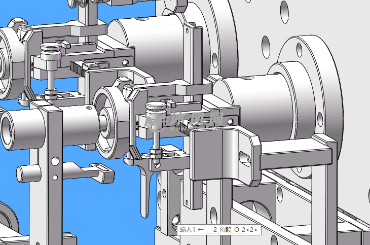 绕线机三维设计图