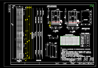 抗滑桩配筋节点构造详图