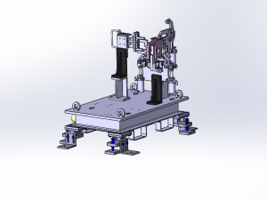 激光切割自动夹