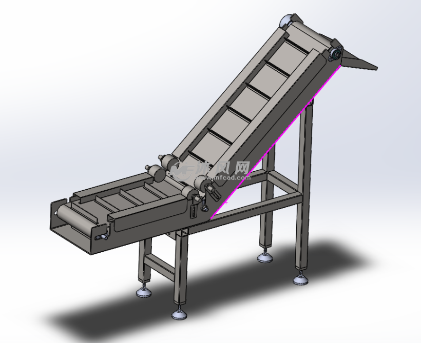上升传送带模型