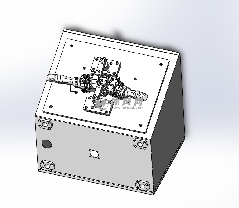 旋转夹紧机构设计模型