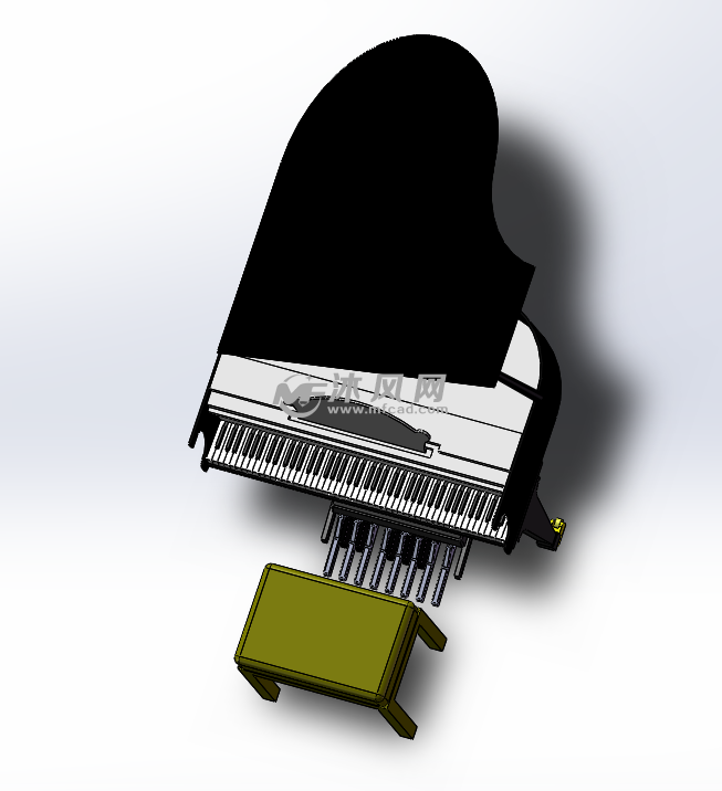 简易钢琴设计模型