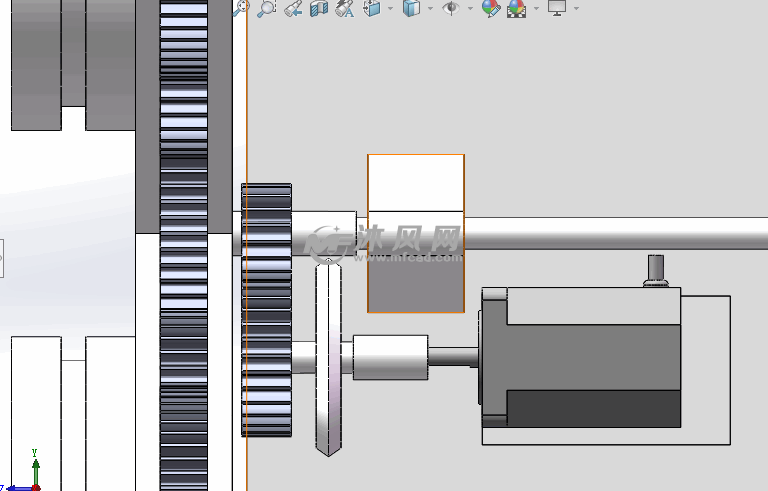 后驱转向爬墙小车
