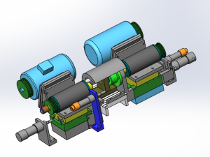 自动对中夹紧机构