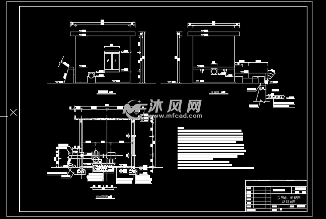 小型灌溉混流灌溉泵站施工设计