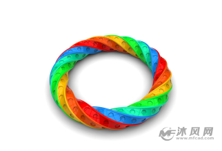 彩环效果图