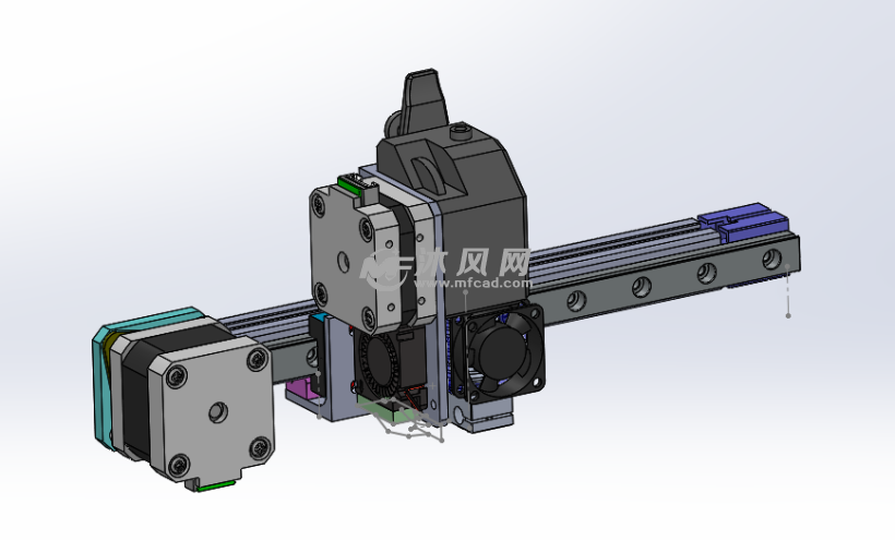 3d打印y轴运动示意图