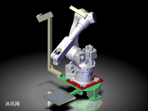 六軸保護焊焊接機器人模型設計