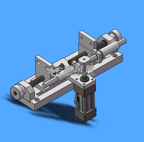 手动调节机构模型图