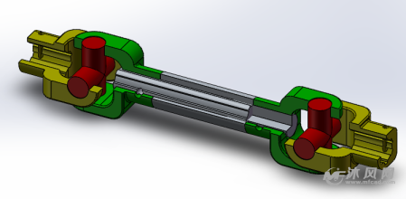 万向传动轴模型
