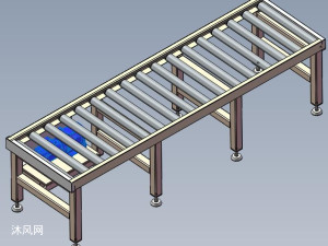 滚筒输送线设计图