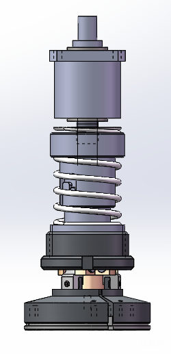 高速回转旋盖机三爪旋盖头