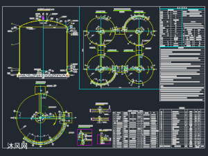 Φ170m255m厌氧罐模型