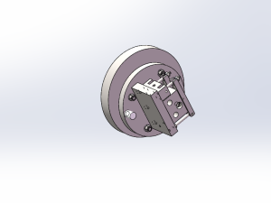 回转分度钻床夹具