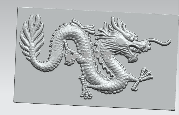 龙浮雕ug曲面建模