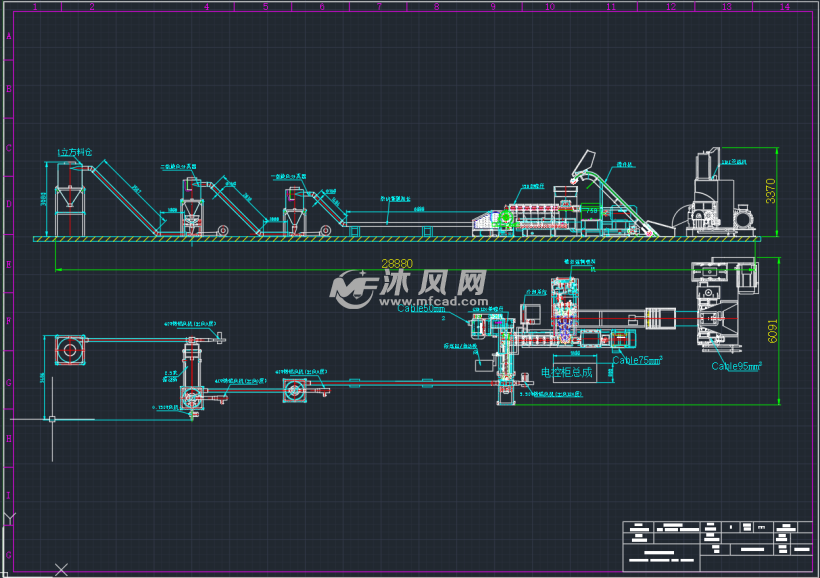 石头纸造粒生产线