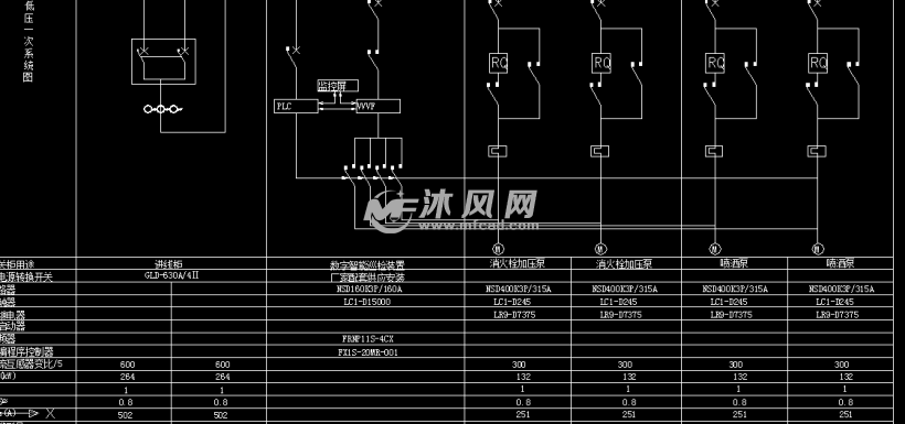 智能消防泵巡检柜电气方案图纸集