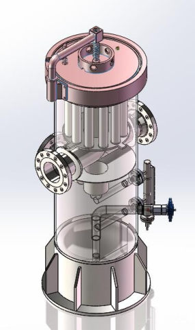 蒸發器非標設備2019-07-2184170solidworks20106槳彈道分離器設計模型